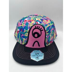 Rare Grassroots Limited Edition Sunny Promyotin Signed Bubble Clops Snapback Hat